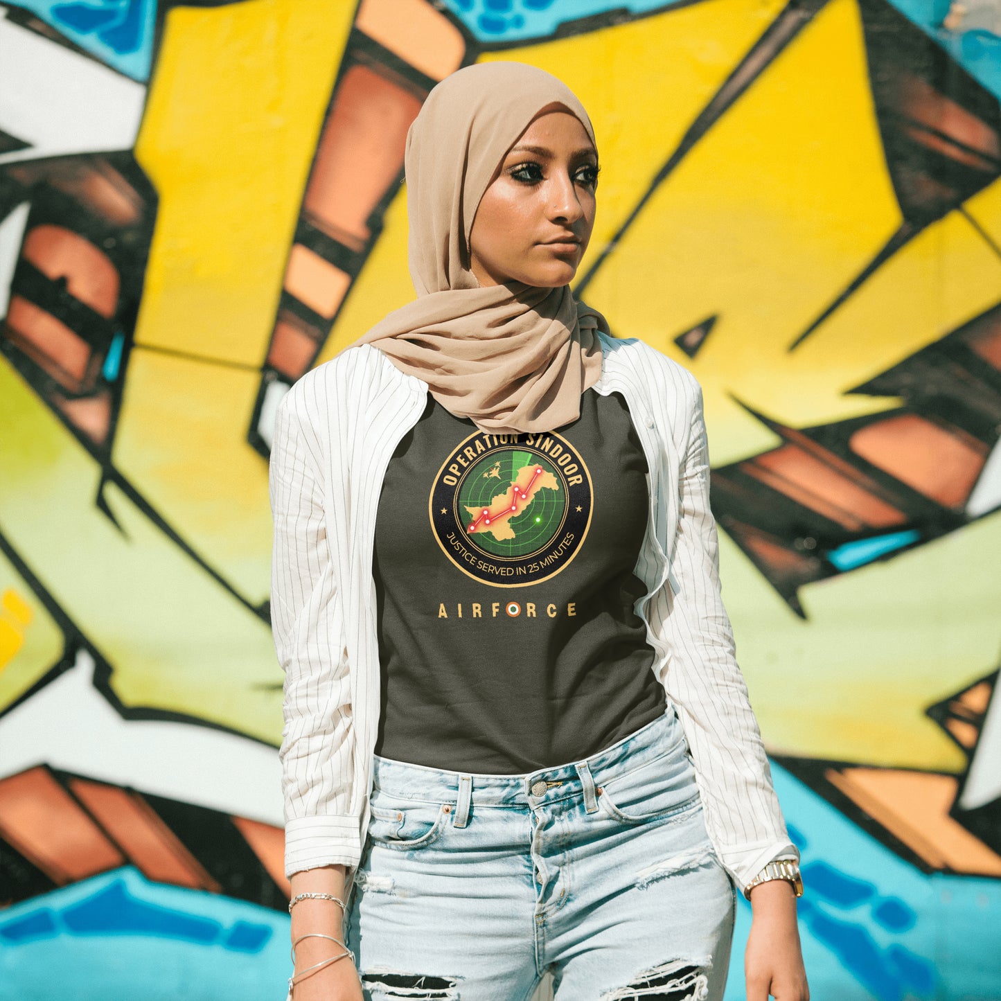 Operation Sindoor:  A Tribute to Courage (Unisex Regular Fit, 100% Pure Cotton)
