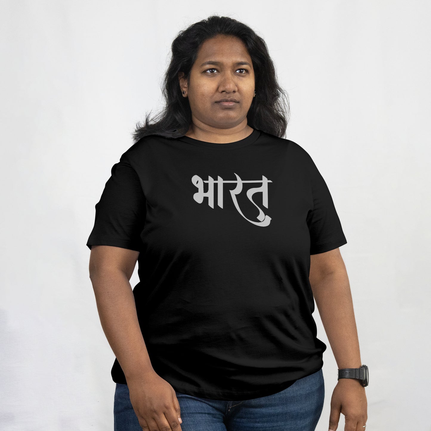 Bharat Tee : Classic yet Minimal (Unisex Regular Fit, 100% Pure Cotton)
