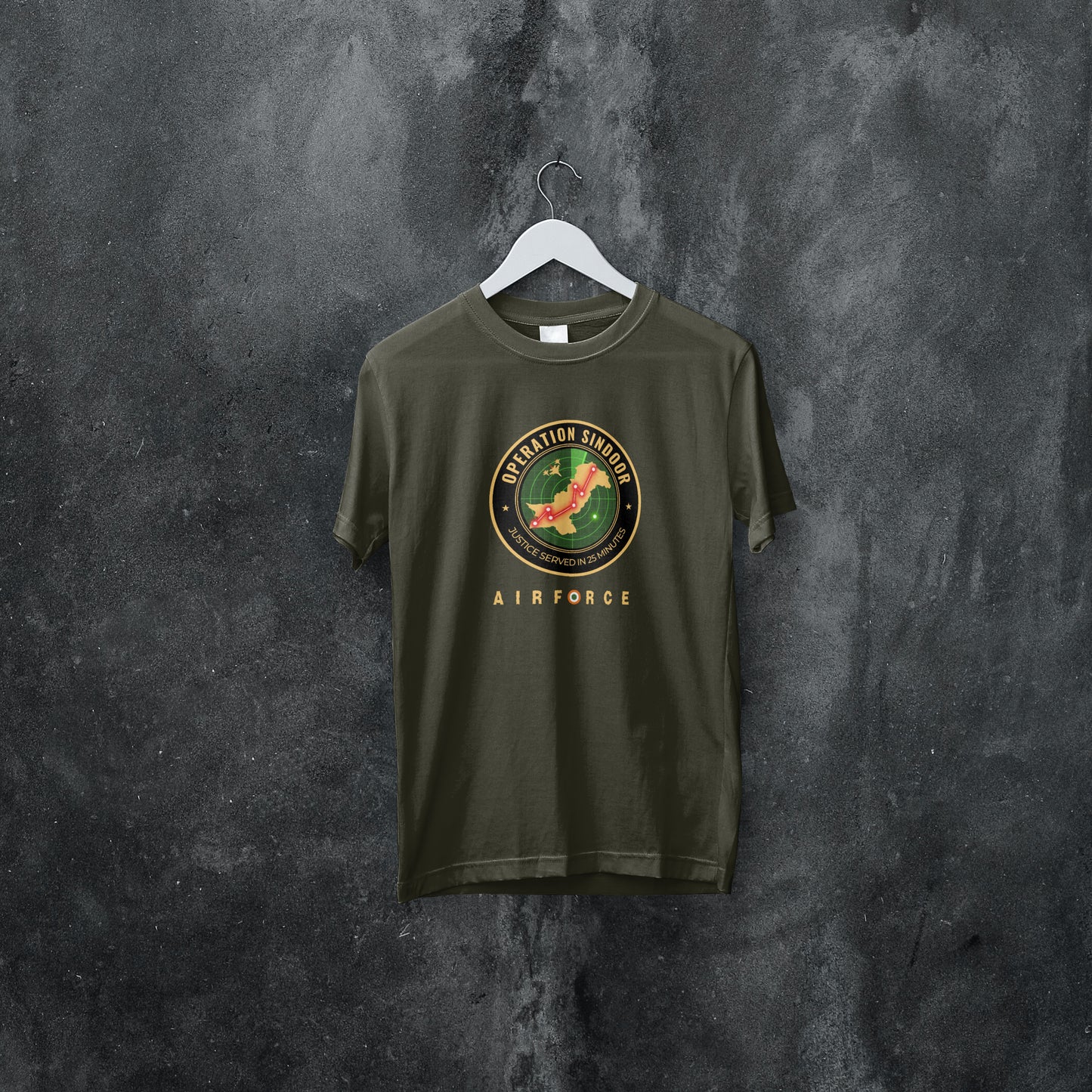 Operation Sindoor:  A Tribute to Courage (Unisex Regular Fit, 100% Pure Cotton)
